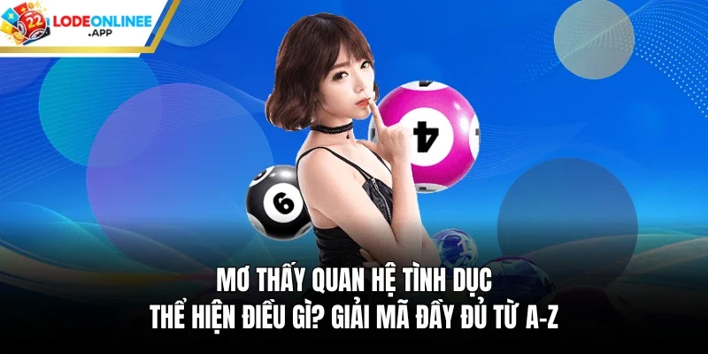 Mơ thấy quan hệ tình dục